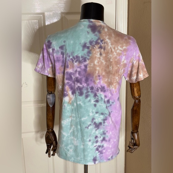 Grateful Dead Miami Florida 1974 Shirt Tie Dye Orange Green & Purple S/M - Picture 3 of 8